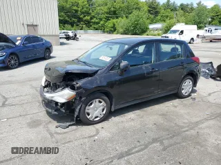 2010 Nissan Versa S with VIN 3N1BC1CP7AL394893, listed as a Copart auction lot 59264005 with 120,276 mi miles and Salvage title. Bid and sale history available at DreamBid. Image 1.