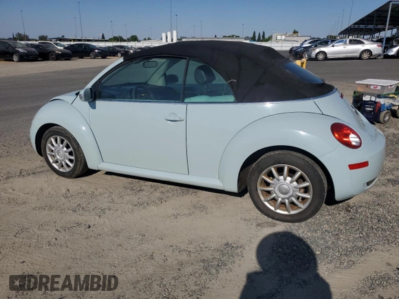 2006 Volkswagen Beetle with VIN 3VWRF31Y76M320169, listed as a Copart auction lot 60538275 with 130,958 mi miles and Salvage title. Bid and sale history available at DreamBid. Image 2.