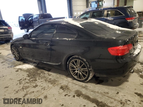 2011 BMW 3 Series 335i xDrive with VIN WBAKF9C55BE262280, listed as a Copart auction lot 45534915 with 98,207 mi miles and Salvage Title. Bid and sale history available at carsss.com. Image 2.
