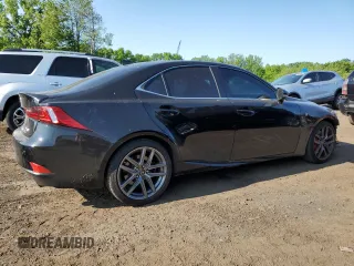 2016 Lexus IS 300/350 with VIN JTHCM1D25G5002874, listed as a Copart auction lot 58462865 with 151,635 mi miles and Salvage title. Bid and sale history available at DreamBid. Image 3.