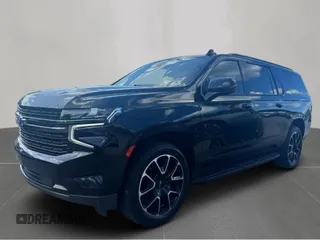 2021 Chevrolet Suburban RST z VIN 1GNSCEKD7MR335410, wystawiony jako Copart lot #59538955 z przebiegiem 184 730 mil mil oraz Czysty tytuł • Clean title. Historia ofert i sprzedaży dostępna na DreamBid. Obrazek 2.