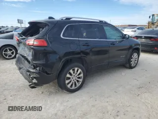 2017 Jeep Cherokee Overland z VIN 1C4PJMJS3HW551468, wystawiony jako Copart lot #46307615 z przebiegiem 124 602 mil mil oraz Szkoda całkowita • Salvage title. Historia ofert i sprzedaży dostępna na DreamBid. Obrazek 3.