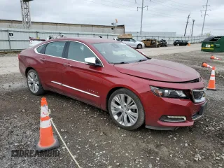 2018 Chevrolet Impala Premier with VIN 2G1125S33J9170355, listed as a Copart auction lot 51070625 with 107,899 mi miles and Salvage Title. Bid and sale history available at DreamBid. Image 4.