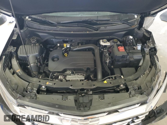 2025 Chevrolet Equinox FWD LT with VIN 3GNAXHEG7SL221483, listed as a Copart auction lot 54691705 with 5,524 mi miles and Salvage Title. Bid and sale history available at DreamBid. Image 12.