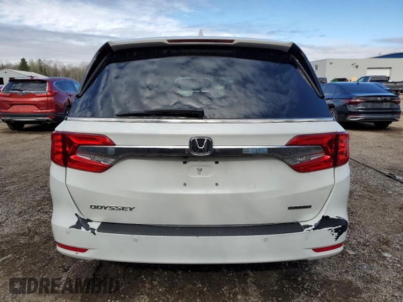 2022 Honda Odyssey Touring с VIN 5FNRL6H8XNB504608, выставлен на аукционе Copart как лот 53189225 с пробегом 83 913 миль миль и Чистый • Clean title. История ставок и продаж доступна на DreamBid. Изображение 6.