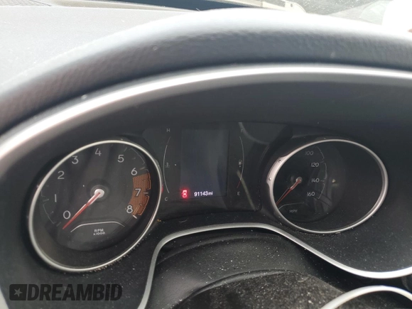 2019 Jeep Compass Sport z VIN 3C4NJDAB5KT689694, wystawiony jako Copart lot #59101135 z przebiegiem 91 143 mil mil oraz Szkoda całkowita • Salvage title. Historia ofert i sprzedaży dostępna na DreamBid. Obrazek 9.