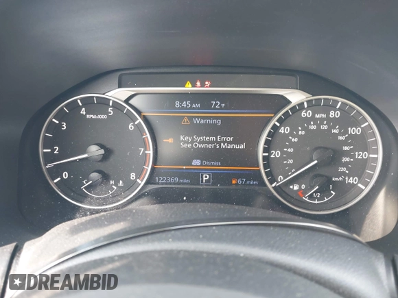 2020 Nissan Altima SV with VIN 1N4BL4DV5LC115294, listed as a IAAI auction lot 42487660 with 122,369 mi miles and . Bid and sale history available at DreamBid. Image 7.