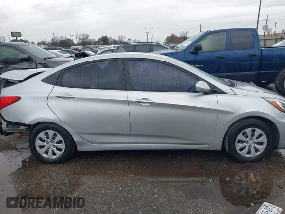 2017 Hyundai Accent SE with VIN KMHCT4AE3HU310052, listed as a IAAI auction lot 41546087 with 129,732 mi miles. Bid and sale history available at carsss.com. Image 14.