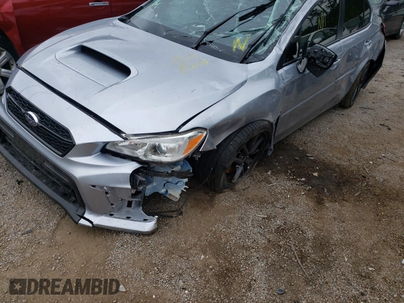 2018 Subaru WRX Premium with VIN JF1VA1B6XJ9800270, listed as a Copart auction lot 46814161 with 0 mi miles and Salvage Title. Bid and sale history available at carsss.com. Image 9.