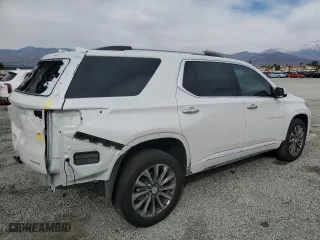 2023 Chevrolet Traverse Premier with VIN 1GNERKKW7PJ244684, listed as a Copart auction lot 45549415 with 23,633 mi miles and Salvage Title. Bid and sale history available at carsss.com. Image 3.
