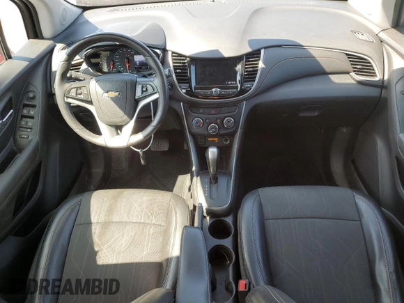2020 Chevrolet Trax LT with VIN 3GNCJLSB9LL254802, listed as a Copart auction lot 52716865 with 59,831 mi miles and Salvage Title. Bid and sale history available at carsss.com. Image 8.