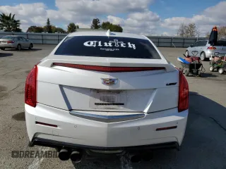 2017 Cadillac ATS-V with VIN 1G6AN5RY0H0216084, listed as a Copart auction lot 79225284 with 53,459 mi miles and Salvage Title. Bid and sale history available at carsss.com. Image 6.