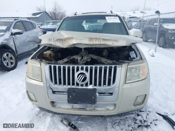 2010 Mercury Mariner Premier with VIN 4M2CN8H72AKJ05699, listed as a IAAI auction lot 41631468 with 205,563 mi miles. Bid and sale history available at carsss.com. Image 12.