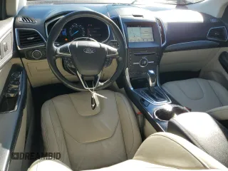 2016 Ford Edge Titanium with VIN 2FMPK3K91GBB06466, listed as a Copart auction lot 82827144 with 108,092 mi miles and Salvage Title. Bid and sale history available at carsss.com. Image 8.