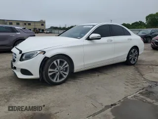 2018 Mercedes-Benz C 300 with VIN 55SWF4JB8JU278842, listed as a Copart auction lot 55453075 with 89,020 mi miles and Clean Title. Bid and sale history available at DreamBid. Image 1.