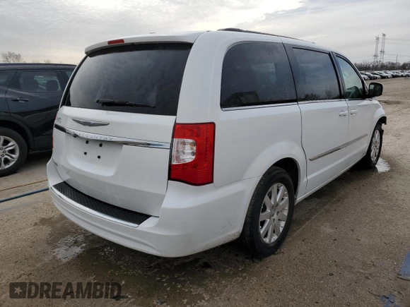2015 Chrysler Town & Country Touring with VIN 2C4RC1BG7FR673364, listed as a Copart auction lot 49182745 with 93,652 mi miles and Salvage Title. Bid and sale history available at carsss.com. Image 3.