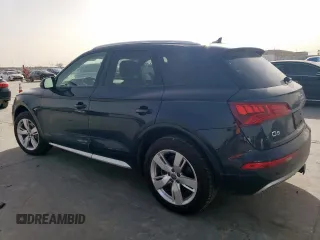 2018 Audi Q5 Premium with VIN WA1ANAFYXJ2078763, listed as a Copart auction lot 49162375 with 115,243 mi miles and Salvage Title. Bid and sale history available at DreamBid. Image 2.