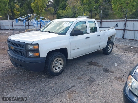 2015 Chevrolet Silverado 1500 LS with VIN 1GCRCPEC5FZ365319, listed as a IAAI auction lot 40379980 with 86,747 mi miles. Bid and sale history available at carsss.com. Image 2.