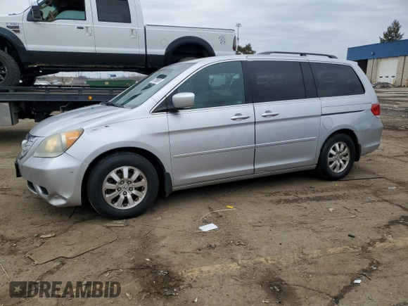 2010 Honda Odyssey EX with VIN 5FNRL3H41AB053753, listed as a Copart auction lot 47795955 with 221,395 mi miles and Clean Title. Bid and sale history available at carsss.com. Image 1.
