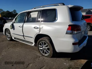 2015 Lexus LX 570 with VIN JTJHY7AX5F4167372, listed as a Copart auction lot 84712974 with Not Provided miles and Salvage Title. Bid and sale history available at DreamBid. Image 2.