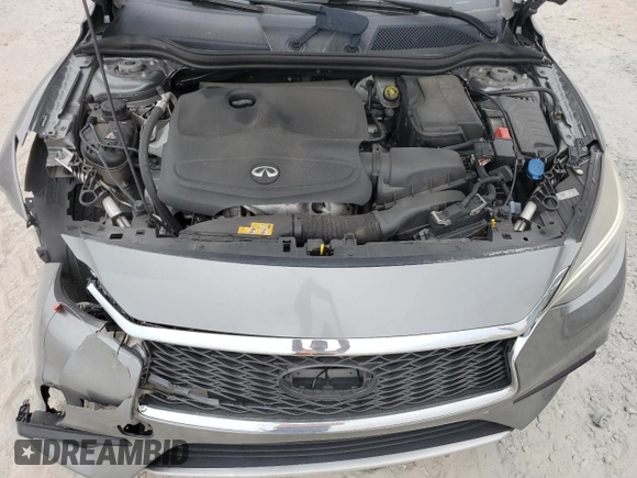 2017 Infiniti QX30 Sport with VIN SJKCH5CP6HA034278, listed as a Copart auction lot 71745634 with 133,653 mi miles and Salvage Title. Bid and sale history available at carsss.com. Image 12.