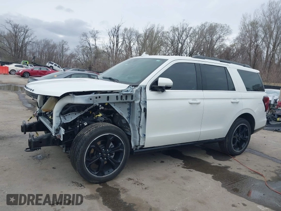 2023 Ford Expedition Limited with VIN 1FMJU2A8XPEA34223, listed as a IAAI auction lot 41815116 with 25,427 mi miles and . Bid and sale history available at DreamBid. Image 15.