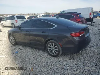 2015 Chrysler 200 C with VIN 1C3CCCCG8FN605530, listed as a Copart auction lot 48459805 with 102,326 mi miles and Clean Title. Bid and sale history available at carsss.com. Image 2.