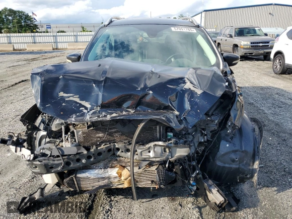 2015 Ford Escape Titanium with VIN 1FMCU0J96FUC59510, listed as a Copart auction lot 57091765 with 120,586 mi miles and Salvage title. Bid and sale history available at DreamBid. Image 5.