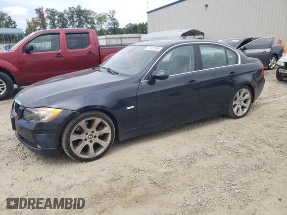 2006 BMW 3 Series 330i with VIN WBAVB33536KS34085, listed as a Copart auction lot 71541384 with 212,508 mi miles and Salvage Title. Bid and sale history available at DreamBid. Image 1.