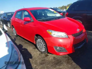 2010 Toyota Matrix with VIN 2T1KU4EE0AC302419, listed as a IAAI auction lot 41877819 with 248,916 mi miles. Bid and sale history available at carsss.com. Image 1.