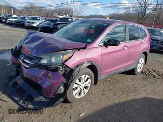 2013 Honda CR-V EX with VIN 5J6RM4H57DL032977, listed as a IAAI auction lot 41589238 with 124,206 mi miles. Bid and sale history available at carsss.com. Image 2.