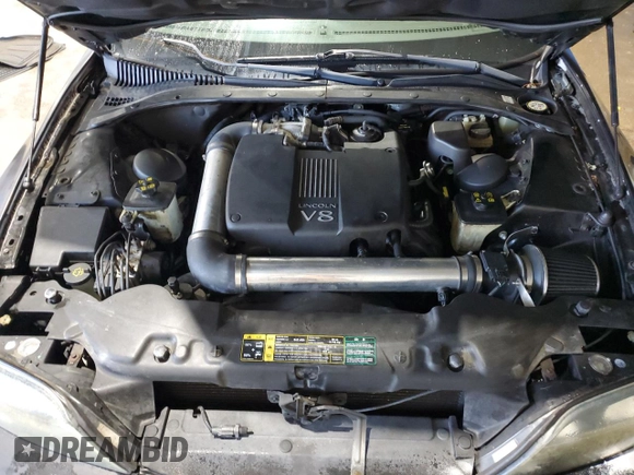 2002 Lincoln LS w/Base Pkg with VIN 1LNHM87A52Y714212, listed as a Copart auction lot 84810774 with 68,413 mi miles and Salvage Title. Bid and sale history available at DreamBid. Image 11.