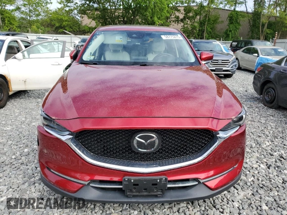 2019 Mazda CX-5 Grand Touring with VIN JM3KFBDM1K0559891, listed as a Copart auction lot 58775275 with 45,126 mi miles and Salvage title. Bid and sale history available at DreamBid. Image 5.