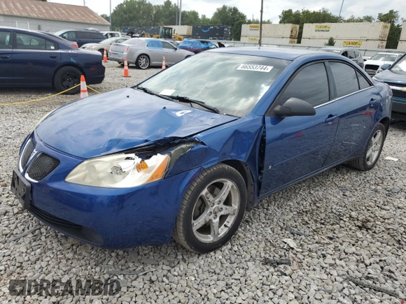2007 Pontiac G6 with VIN 1G2ZG58N874108034, listed as a Copart auction lot 66553744 with 96,443 mi miles and Salvage Title. Bid and sale history available at carsss.com. Image 1.