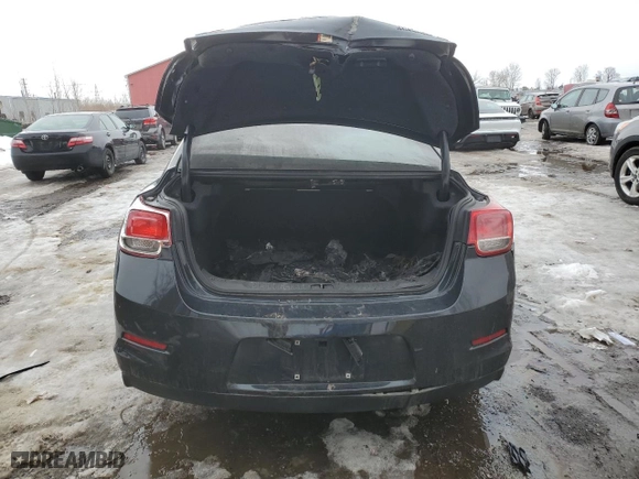 2015 Chevrolet Malibu LS with VIN 1G11B5SLXFF189290, listed as a Copart auction lot 46595265 with 0 mi miles and Non Repairable. Bid and sale history available at carsss.com. Image 6.