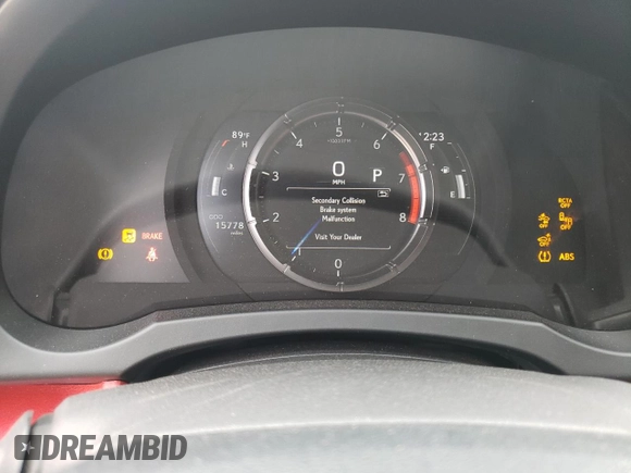 2024 Lexus IS 350 F Sport with VIN JTHGZ1B29R5079076, listed as a Copart auction lot 55539765 with 15,778 mi miles and Salvage title. Bid and sale history available at DreamBid. Image 9.