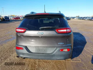 2018 Jeep Cherokee Latitude Plus with VIN 1C4PJLLB4JD503275, listed as a IAAI auction lot 41665557 with 117,839 mi miles. Bid and sale history available at carsss.com. Image 16.
