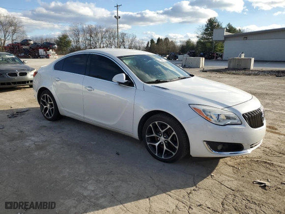 2017 Buick Regal Sport Touring with VIN 2G4GL5EX5H9191064, listed as a Copart auction lot 41354615 with 229,417 mi miles and Clean Title. Bid and sale history available at carsss.com. Image 4.