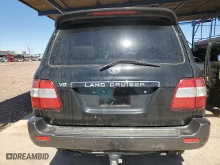 2006 Toyota Land Cruiser with VIN JTEHT05J262098694, listed as a Copart auction lot 49923375 with 174,779 mi miles and Salvage Title. Bid and sale history available at carsss.com. Image 6.