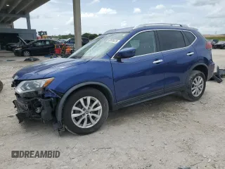 2020 Nissan Rogue SV with VIN KNMAT2MT7LP501765, listed as a Copart auction lot 62879475 with 57,423 mi miles and Salvage title. Bid and sale history available at DreamBid. Image 1.