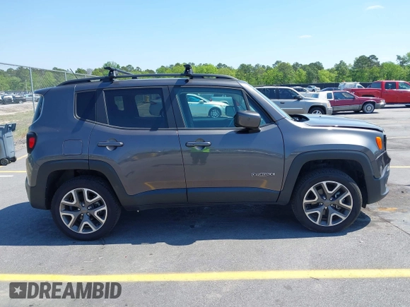 2017 Jeep Renegade Latitude with VIN ZACCJBBB1HPG02268, listed as a IAAI auction lot 41971890 with 69,806 mi miles. Bid and sale history available at carsss.com. Image 13.