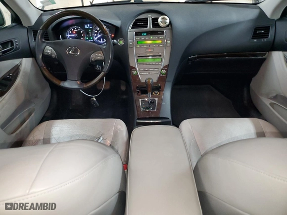 2011 Lexus ES 350 with VIN JTHBK1EGXB2429781, listed as a Copart auction lot 50534185 with 80,100 mi miles and Salvage Title. Bid and sale history available at carsss.com. Image 8.