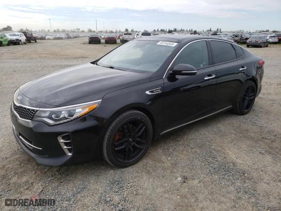 2017 Kia Optima SX Limited with VIN 5XXGV4L24HG136551, listed as a Copart auction lot 49744555 with 185,324 mi miles and Clean Title. Bid and sale history available at carsss.com. Image 1.