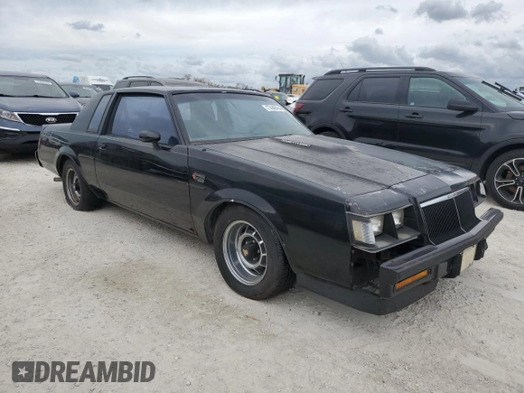 1986 Buick Regal with VIN 1G4GK4775GP227474, listed as a Copart auction lot 77446764 with 43,120 mi miles and Salvage Title. Bid and sale history available at DreamBid. Image 4.