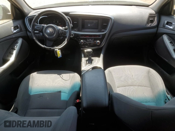 2015 Kia Optima Hybrid with VIN KNAGM4AD2F5086464, listed as a Copart auction lot 66960584 with 108,981 mi miles and Salvage Title. Bid and sale history available at carsss.com. Image 8.