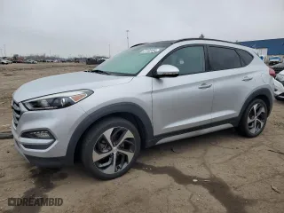 2018 Hyundai Tucson Value with VIN KM8J33A28JU748241, listed as a Copart auction lot 87492464 with 56,457 mi miles and Salvage Title. Bid and sale history available at carsss.com. Image 1.