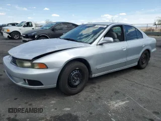 2003 Mitsubishi Galant ES z VIN 4A3AA46G23E104166, wystawiony jako Copart lot #55272055 z przebiegiem 160 653 mil mil oraz Szkoda całkowita • Salvage title. Historia ofert i sprzedaży dostępna na DreamBid. Obrazek 1.
