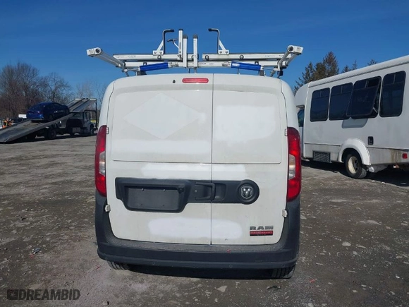 2021 Ram ProMaster City Cargo Van Tradesman with VIN ZFBHRFAB2M6U14639, listed as a IAAI auction lot 41412915 with 116,777 mi miles. Bid and sale history available at carsss.com. Image 16.