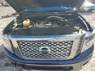 2016 Nissan Titan XD Platinum Reserve with VIN 1N6BA1F46GN512586, listed as a Copart auction lot 82406194 with 115,666 mi miles and Salvage Title. Bid and sale history available at carsss.com. Image 7.