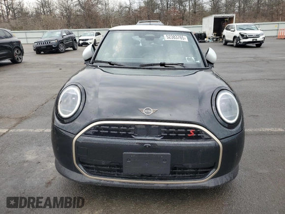 2025 MINI Hardtop Cooper S with VIN WMW23GD0XS2W26775, listed as a Copart auction lot 52383765 with 36 mi miles and Salvage Title. Bid and sale history available at DreamBid. Image 5.